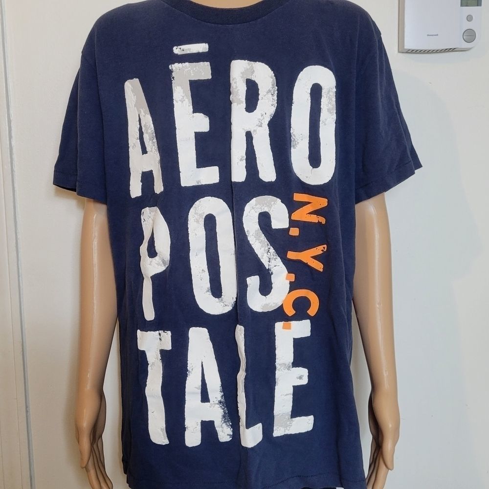 Aeropostale Blue Tee shirt Mens Large